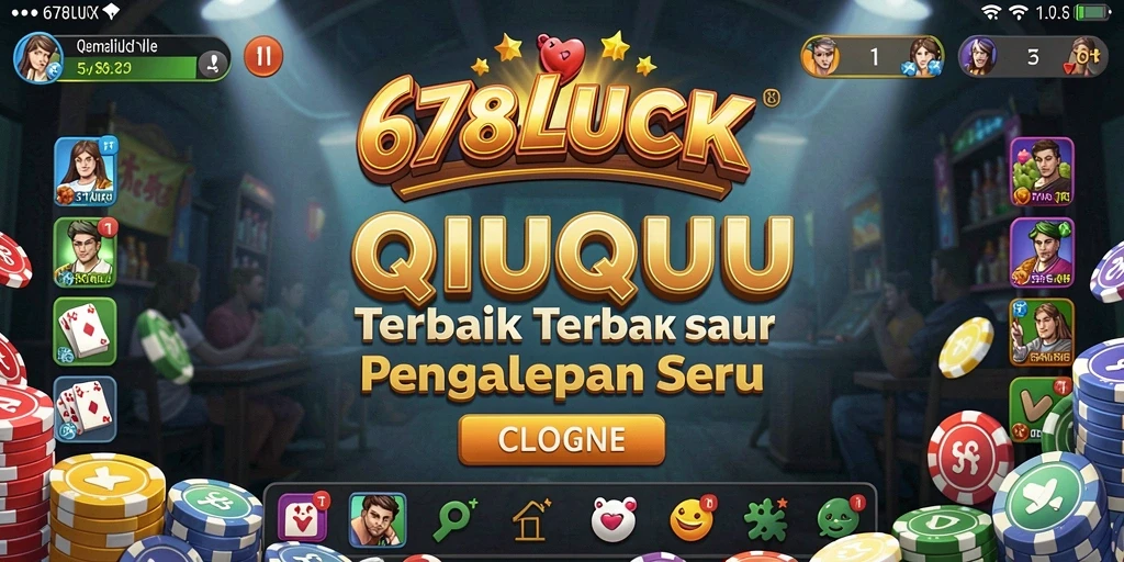 Tampilan menarik dari gameplay QiuQiu di 678LUCK.