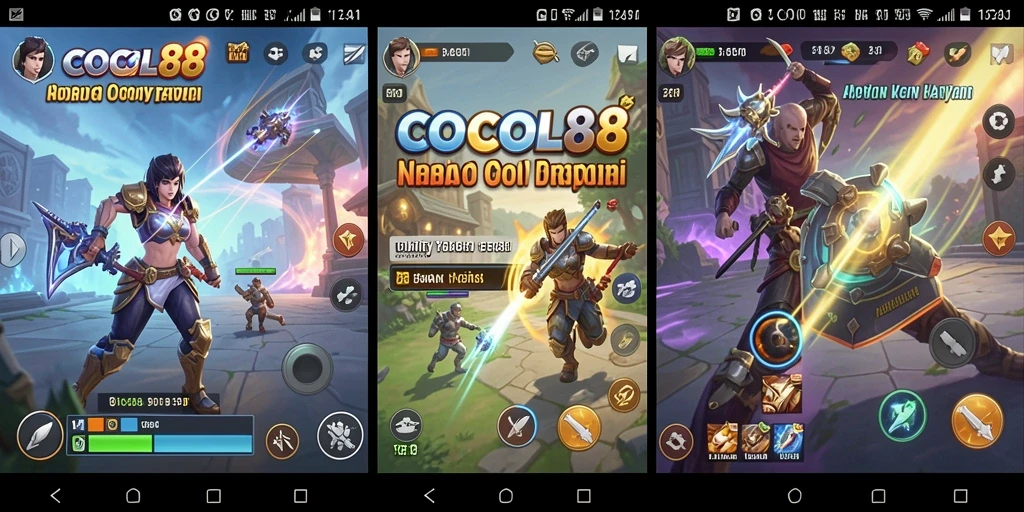 Tampilan aplikasi COCOL88 yang sederhana dan fungsional.