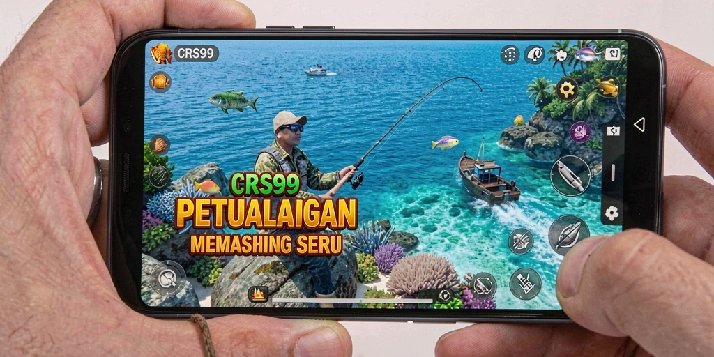 Tangkapan ikan besar di laut lepas dengan CRS99.