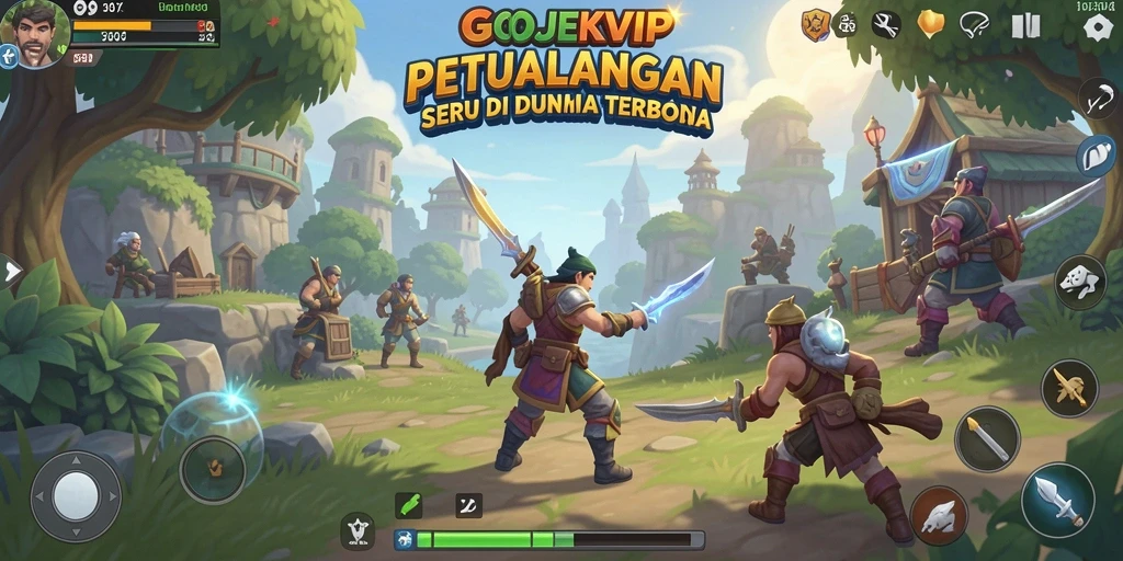 Gameplay seru di dunia terbuka GOJEKVIP.