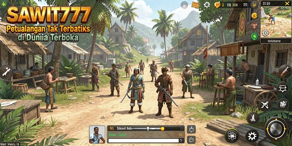 Tangkap momen seru dalam permainan Open World SAWIT777.