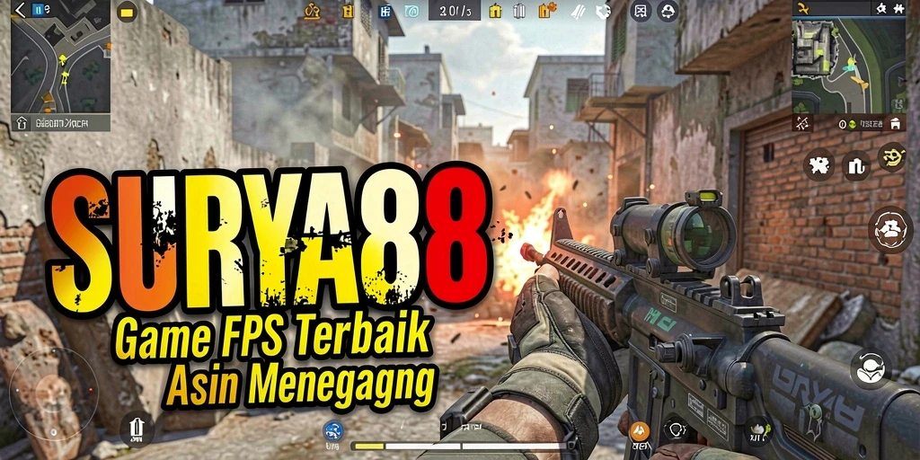 Tampilan gameplay SURYA88 yang intens dan mendebarkan.