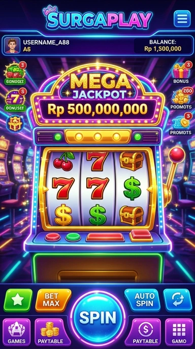 Proses pengunduhan aplikasi yang cepat di surgaplay.